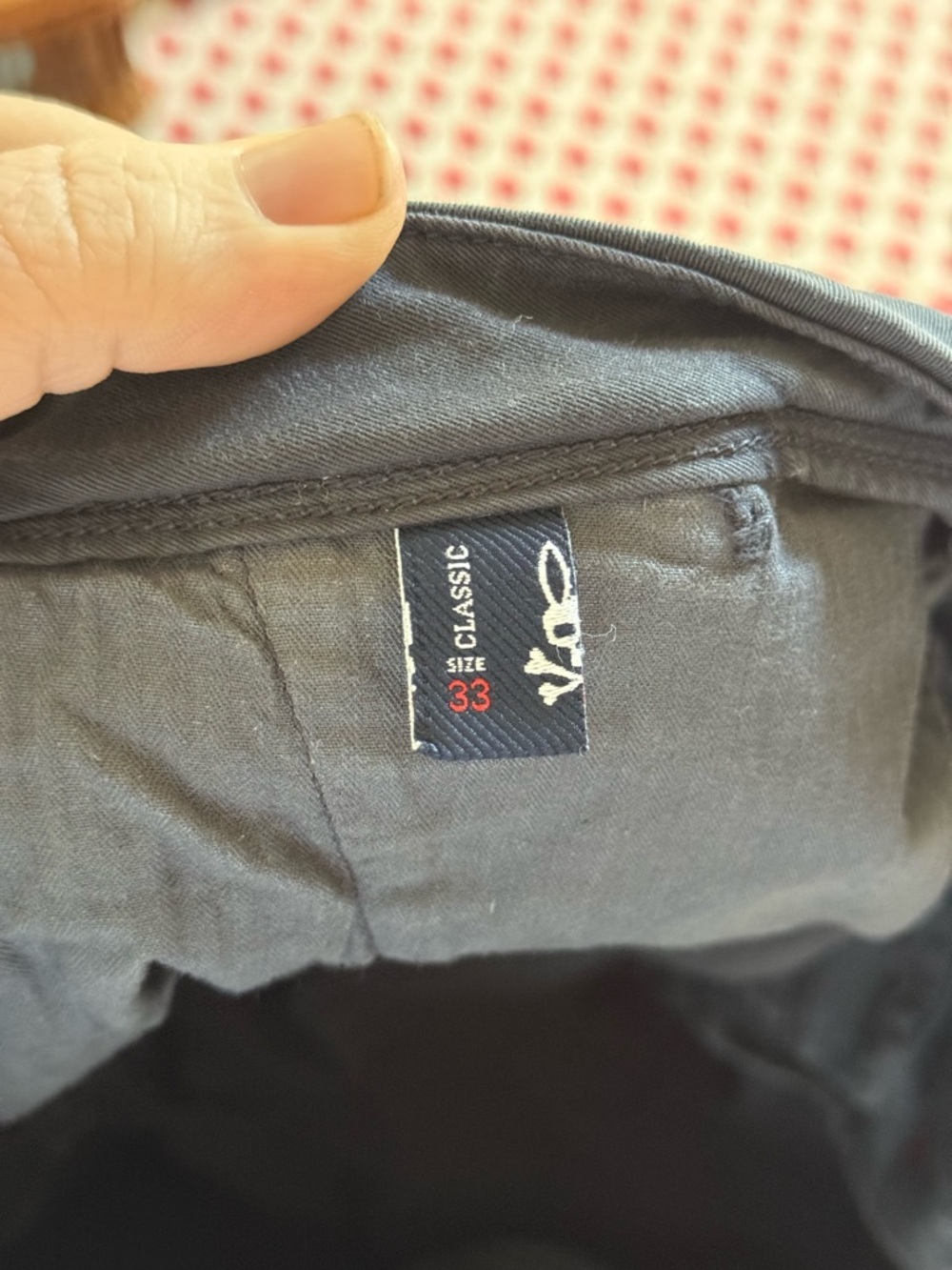 Psycho Bunny Navy Chino Shorts with Contrast Button - Picture 6 of 7